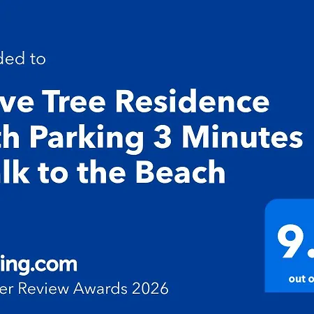 Apartament Olive Tree With Parking 3 Minutes Walk To The